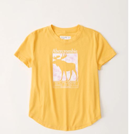 Abercrombie T-shirt For Kids, 7-8T*