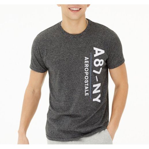 Aéropostale Vertical A87 NY Appliqué Graphic Tee, S - Hatolna Shop