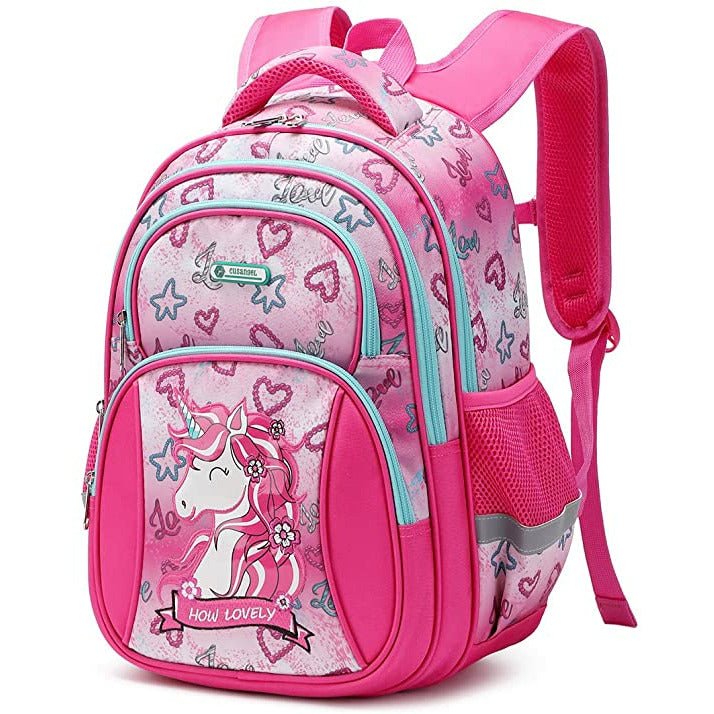 Amazon Kids Backpack, Cusangel Cute Multi Compartment Preschool Backpack for Girls - Hatolna Shop