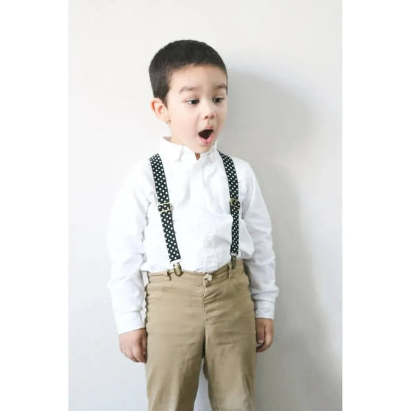 Amazon Polka Dot Suspenders For Kids - Hatolna Shop