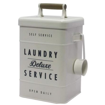 Amazon Storage Container Metal Laundry Powder Holder, L - Hatolna Shop