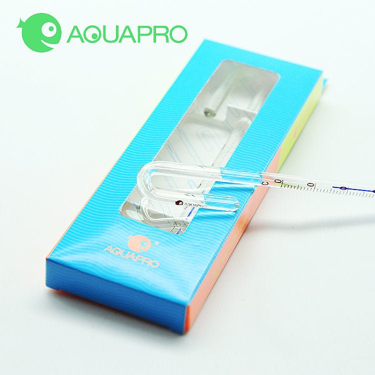 Aquapro Aquarium ADA style U shape hanging on glass thermometer 12mm - Hatolna Shop