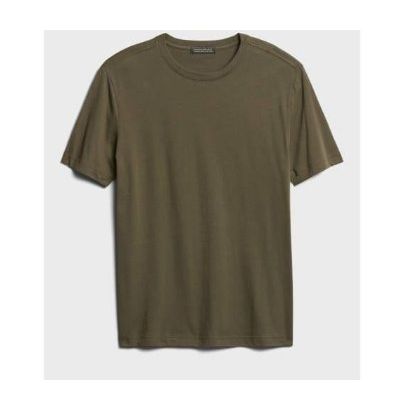 Banana Republic Men's Organic Soft Wash Crew-Neck T-Shirt, M - Hatolna Shop