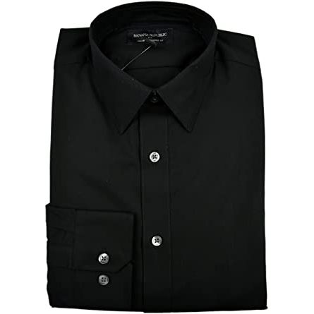 Banana Republic Men's Standard Fit Non-Iron Shirt, M - Hatolna Shop