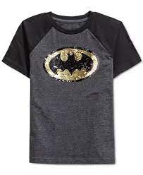 Batman Flip Sequin T-Shirt For Kids, 4T - Hatolna Shop
