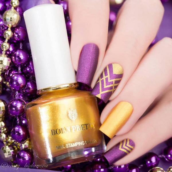 BORN PRETTY Colorful Stamping Nail Polish, 6ml - Hatolna Shop