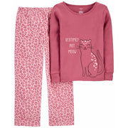 Carter's 2Pcs Pajamas Set For Kids, 7T+
