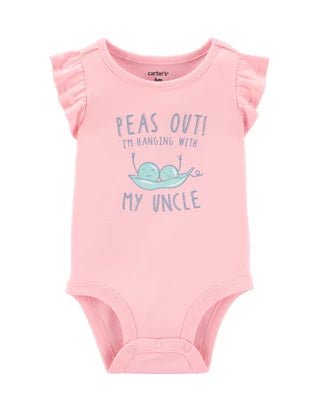 Carter's Baby Girls Peas Out Collectible Bodysuit - Hatolna Shop