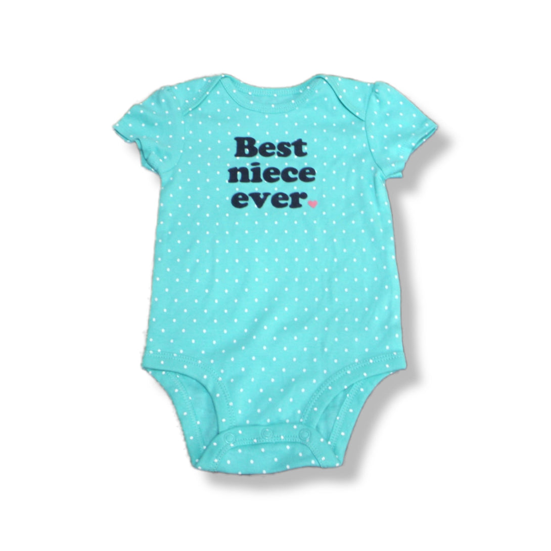 Carter's "Best niece ever" Bodysuit For Baby, 6M - Hatolna Shop