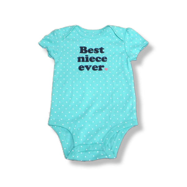 Carter's "Best niece ever" Bodysuit For Baby, 6M - Hatolna Shop