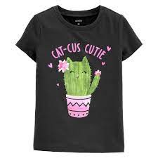 Carter's Cute T-Shirt For Kids, 4T - Hatolna Shop