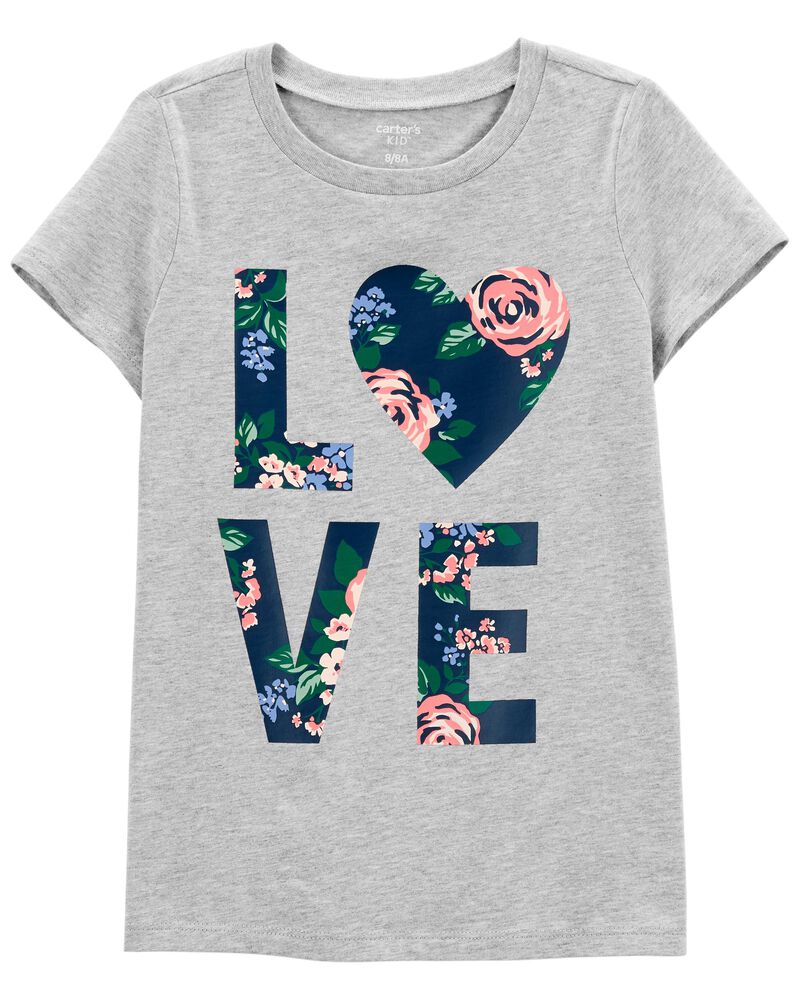 Carter's Floral Jersey Tee For Kids, 6-6X - Hatolna Shop