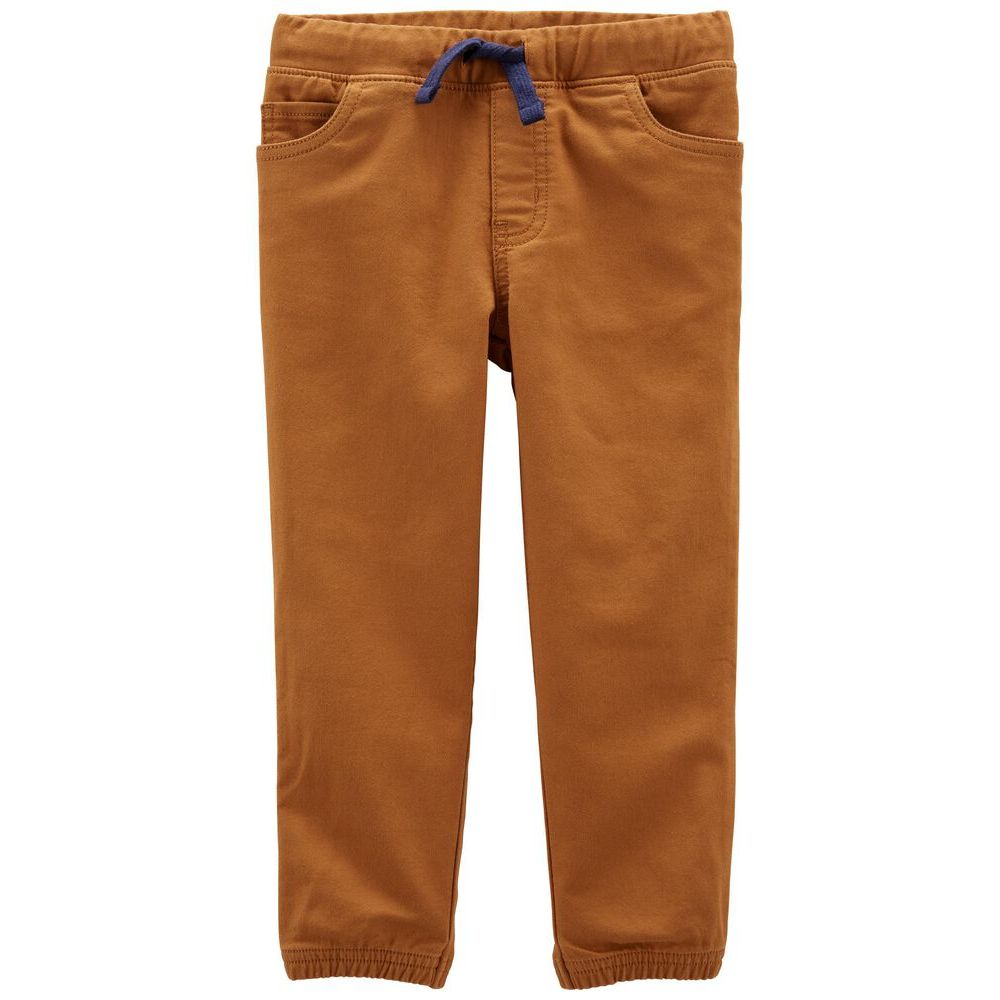 Carter's Pull-On Woven Joggers For Kids, 3T - Hatolna Shop