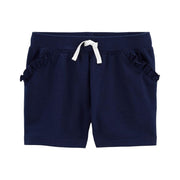 Carter's Ruffle Pull-On French Terry Shorts - Hatolna Shop
