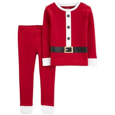 Carter's Santa Suit Pajama For Kids, 3T - Hatolna Shop