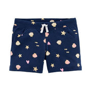 Carter's Seashell Pull-On French Terry Shorts For Kids - Hatolna Shop