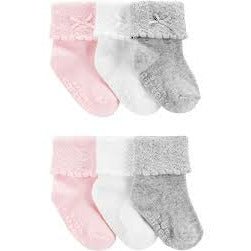 Carter's Socks 6pcs For Baby, 12-24M - Hatolna Shop