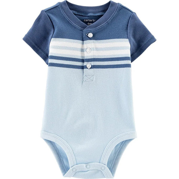 Carter's Striped Henley Bodysuit - Baby - Hatolna Shop