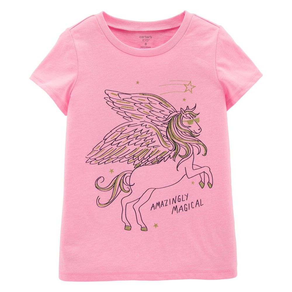 Carter's Unicorn T-shirt For Kids, 6T - Hatolna Shop