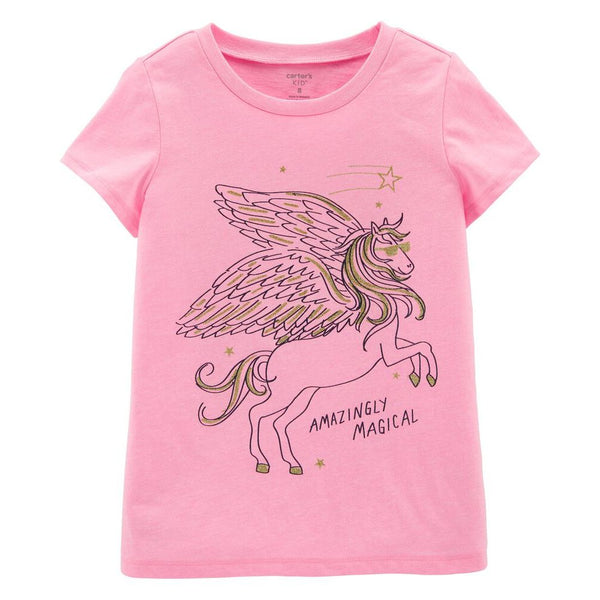 Carter's Unicorn T-shirt For Kids, 6T - Hatolna Shop