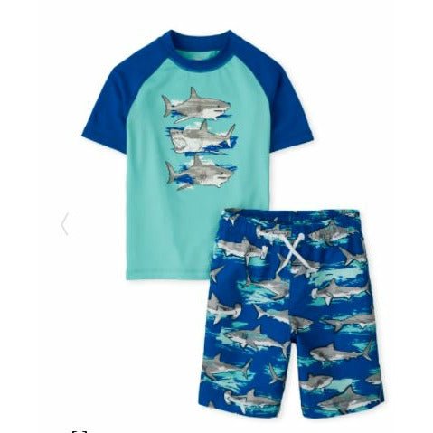 Ch. Place 2pcs Swimsuit For Kids, 10-12T - Hatolna Shop