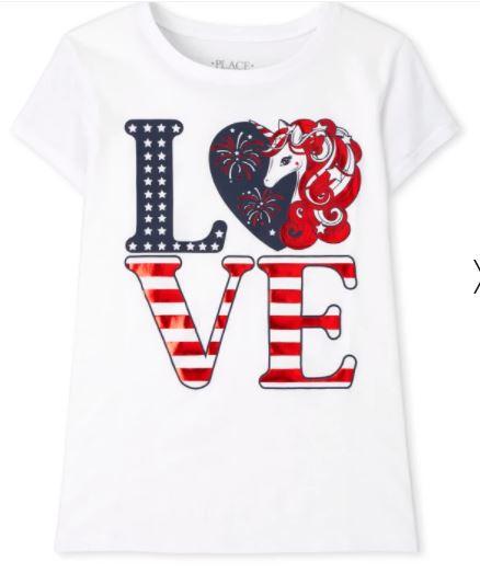 Ch. Place LOVE Tee For Kids, 16T - Hatolna Shop