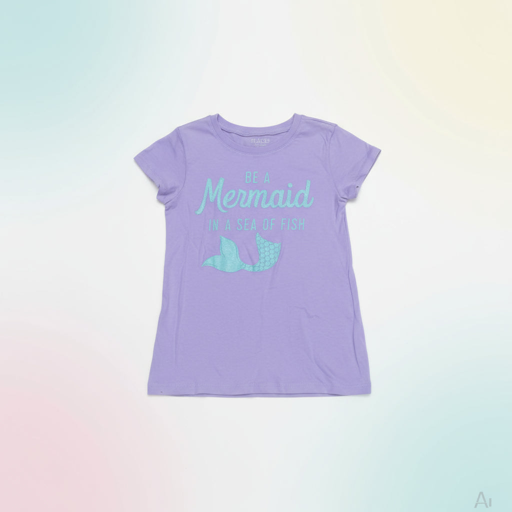 Ch. Place Mermaid T-shirt For Kids, 5-6T - Hatolna Shop