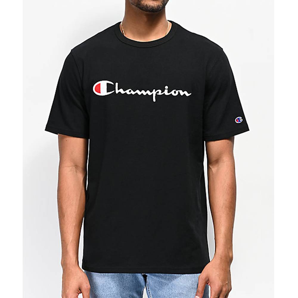 Champion Life Tee Kids, Script Logo, 14-16T - Hatolna Shop