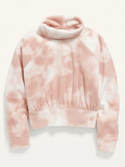 Old Navy Funnel-Neck Microfleece Sweatshirt for Girls, 10-12T +