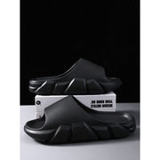 Shein Men Minimalist Bathroom Slippers, Size: 42-43 -.