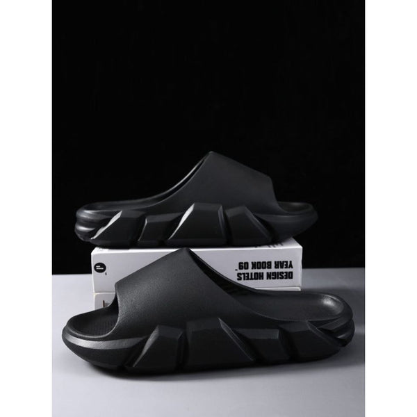Shein Men Minimalist Bathroom Slippers, Size: 42-43 +