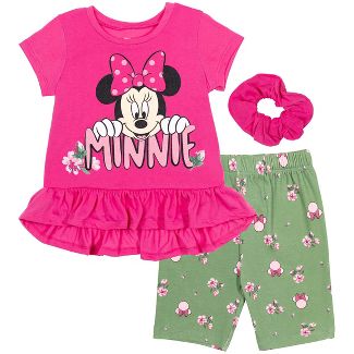 Disney Minnie Little Girls 3 Piece Outfit Set, 10-12T - Hatolna Shop