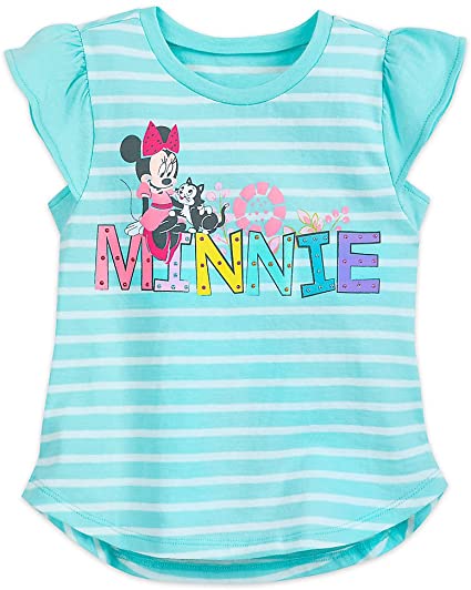 Disney Minnie Mouse and Figaro Fashion T-Shirt for Girl - Hatolna Shop
