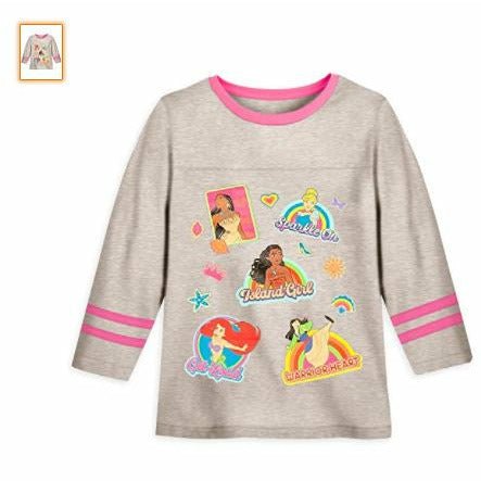 Disney Princess T-Shirt For Kids, 5-6T - Hatolna Shop