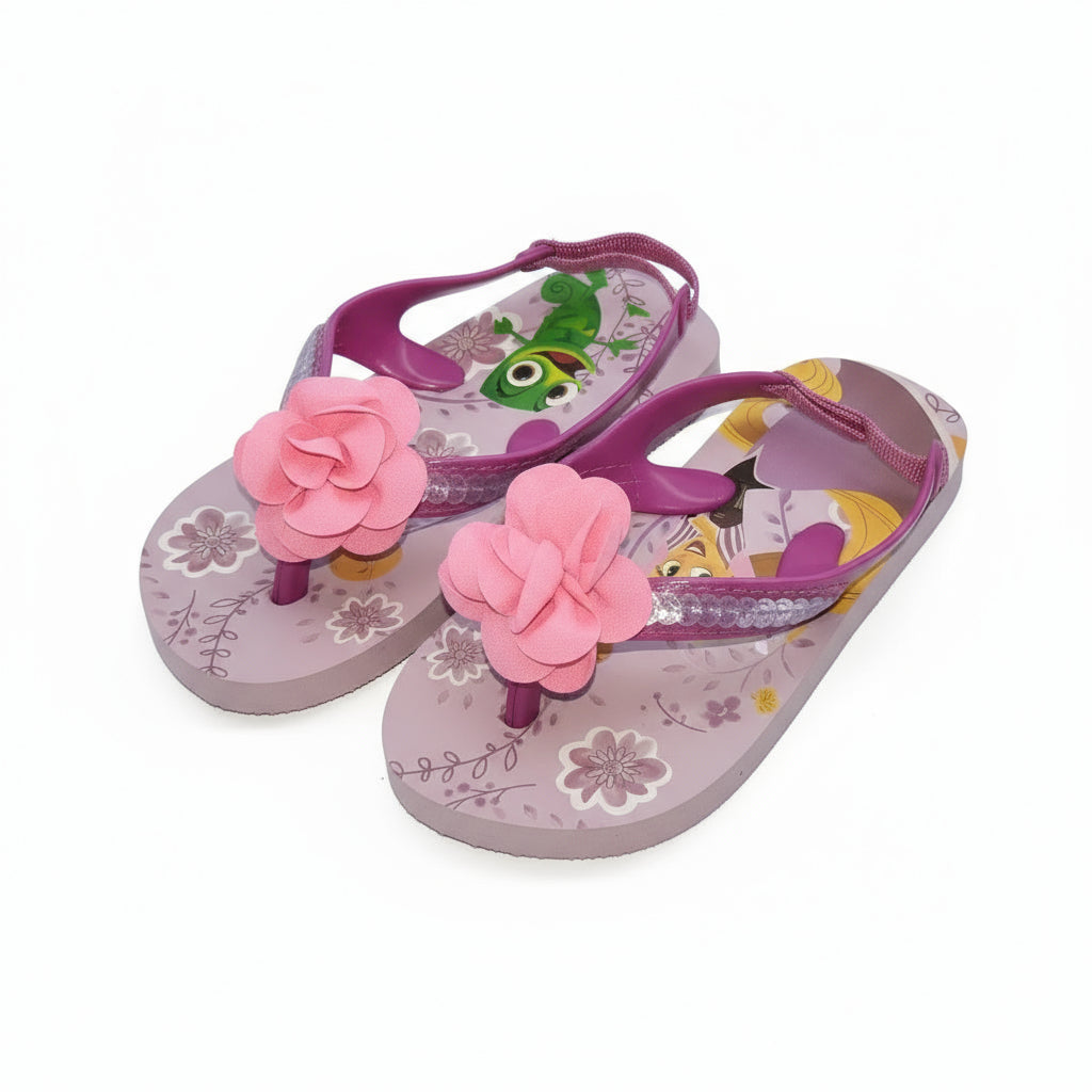 Disney Rapunzel Slipper For Kids, Size 23-24 - Hatolna Shop