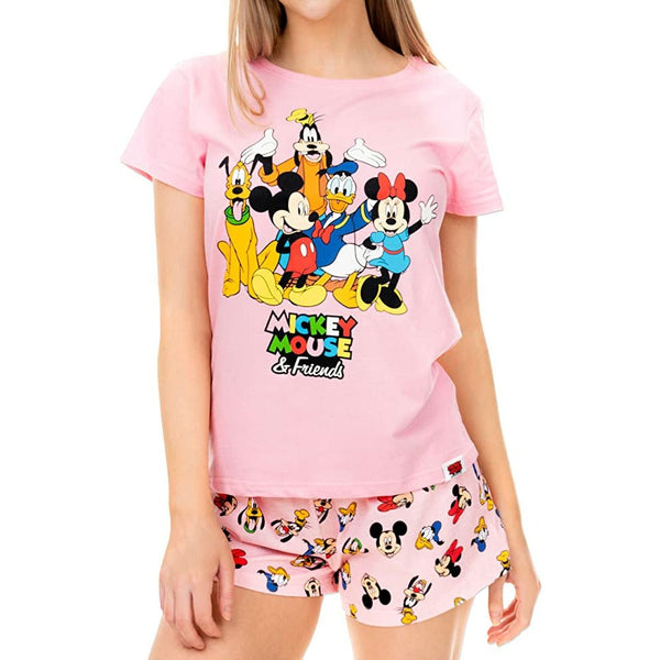 Disney Women Mickey Mouse, Minnie Mouse & Friends Pajamas - Hatolna Shop