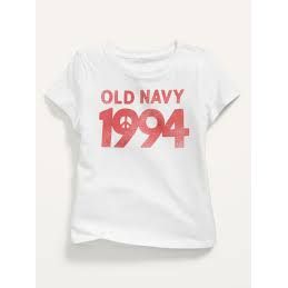 Old Navy Short-Sleeve Logo-Graphic T-Shirt for Girls, 10-12T+