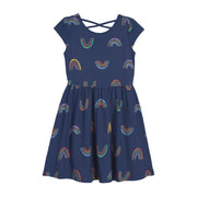Epic Threads Big Girls Rainbow All Over Print Dress, 14-16T - Hatolna Shop