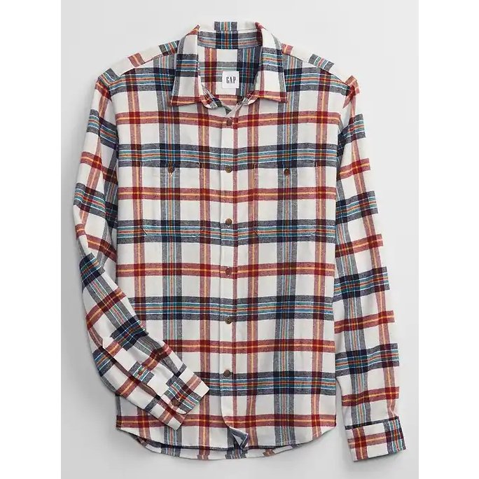 GAP Flannel Shirt For Men, M - Hatolna Shop