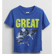 GAP Shark Tee For Kids, 4T - Hatolna Shop