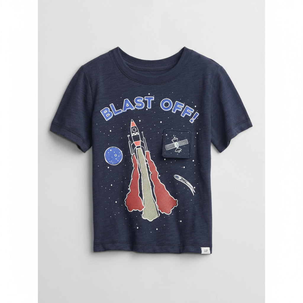 GAP Toddler Graphic T-Shirt, 2T - Hatolna Shop