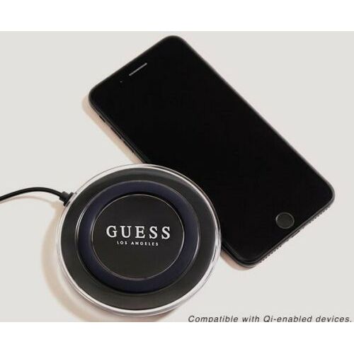 Guess Black Qi-Enabled Smartphone Wireless Phone Charger - Hatolna Shop