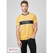 Guess Bort Logo Tee For Men, M - Hatolna Shop