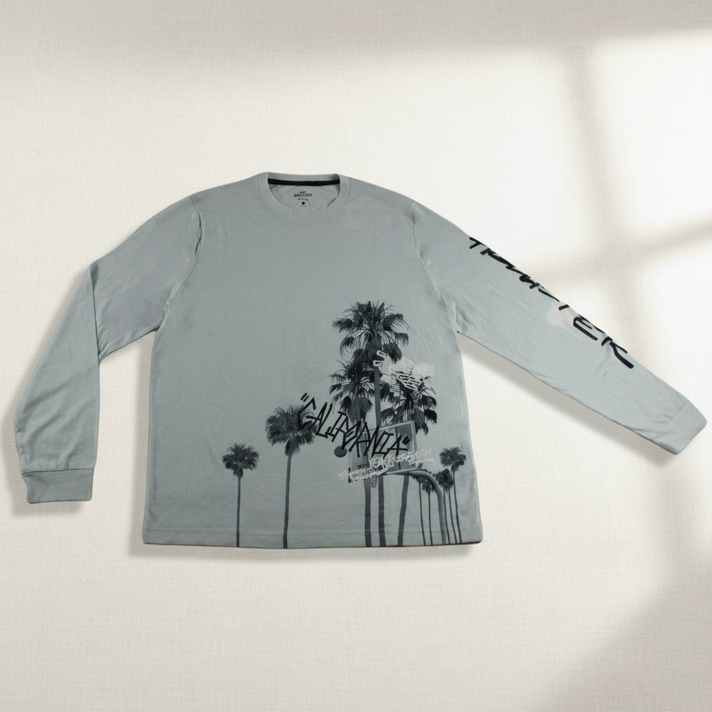 Hol. California T-shirt For Men, L - Hatolna Shop
