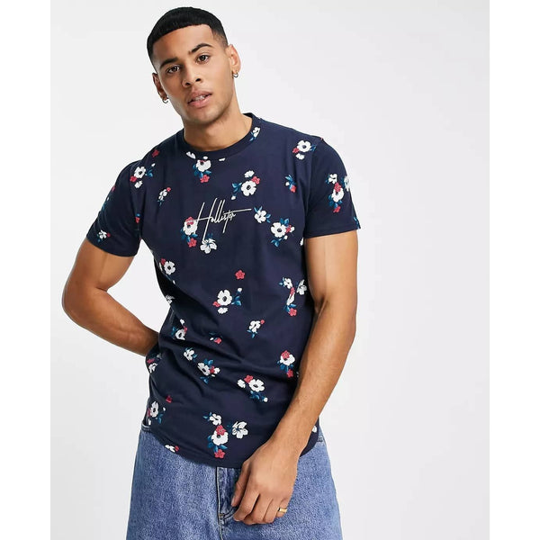 Hol. Floral T-shirt For Men, L - Hatolna Shop