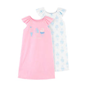 Carter’s – 2-Pack Ice Cream Nightgowns, 2-3T +