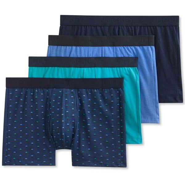 Jockey Flex 365 Cotton Stretch Trunk 4 pack, XL - Hatolna Shop