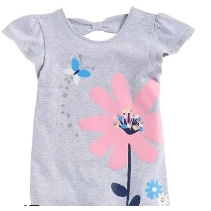 Jumping Beans Printed T-shirt For Kids, 4T - Hatolna Shop