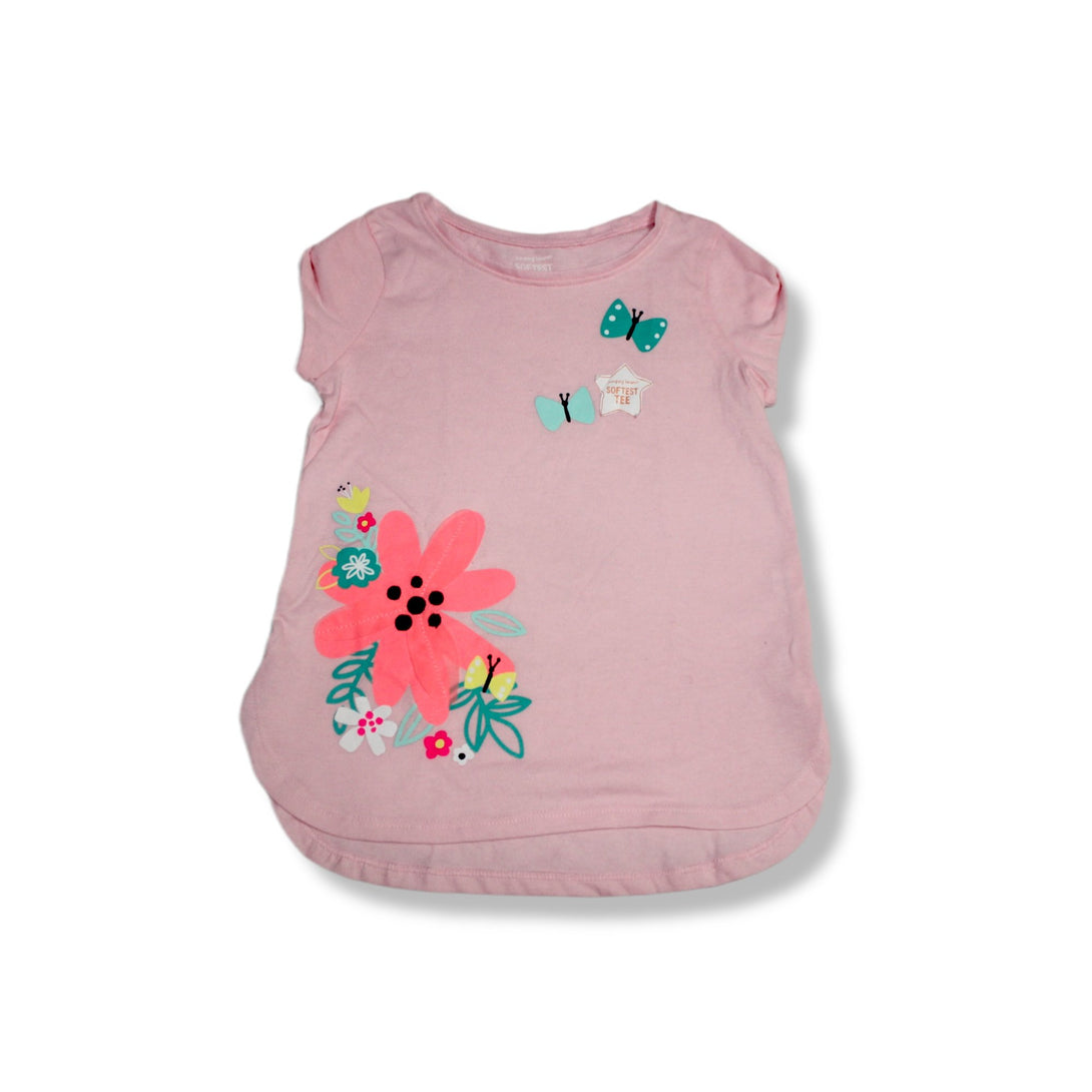 Jumping Beans Softest Tee For Kids, 4T - Hatolna Shop