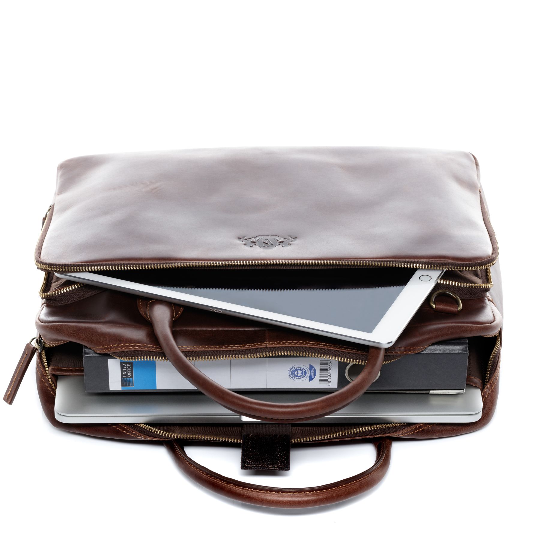 Laptop bag RYAN Natural Leather - Hatolna Shop